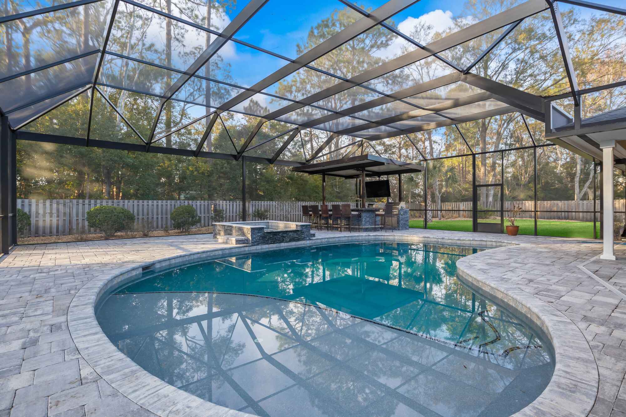 Pool Screen Enclosure by Impact Enclosures